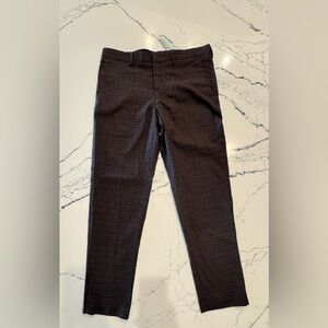 Murano Alex Fit Brown Plaid dress / work pants 32x30